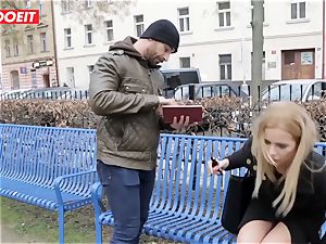 LETSDOEIT - super-fucking-hot platinum-blonde Tricked Into hook-up By Czech guy