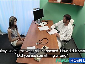 FakeHospital shy ultra-cute Russian cured by knob